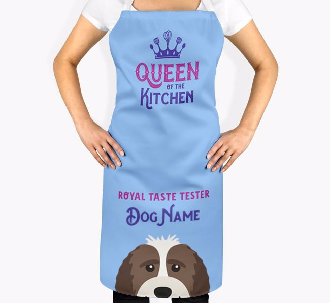 Queen of the Kitchen: Personalized {breedFullName} Apron